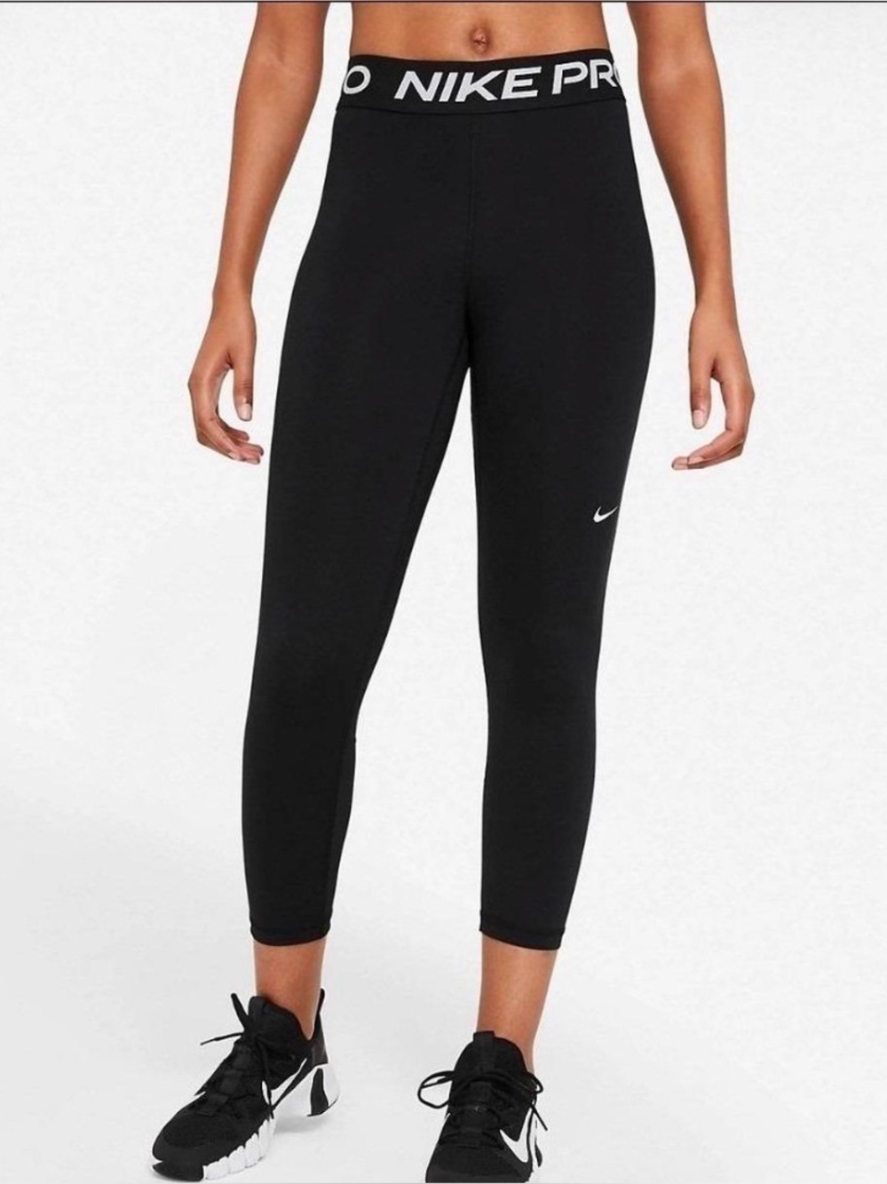 Nike Pro dri-fit cropped tights leggings L